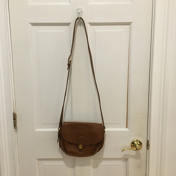 Coach Handbags - Vintage Coach Brown Leather Shoulder Bag